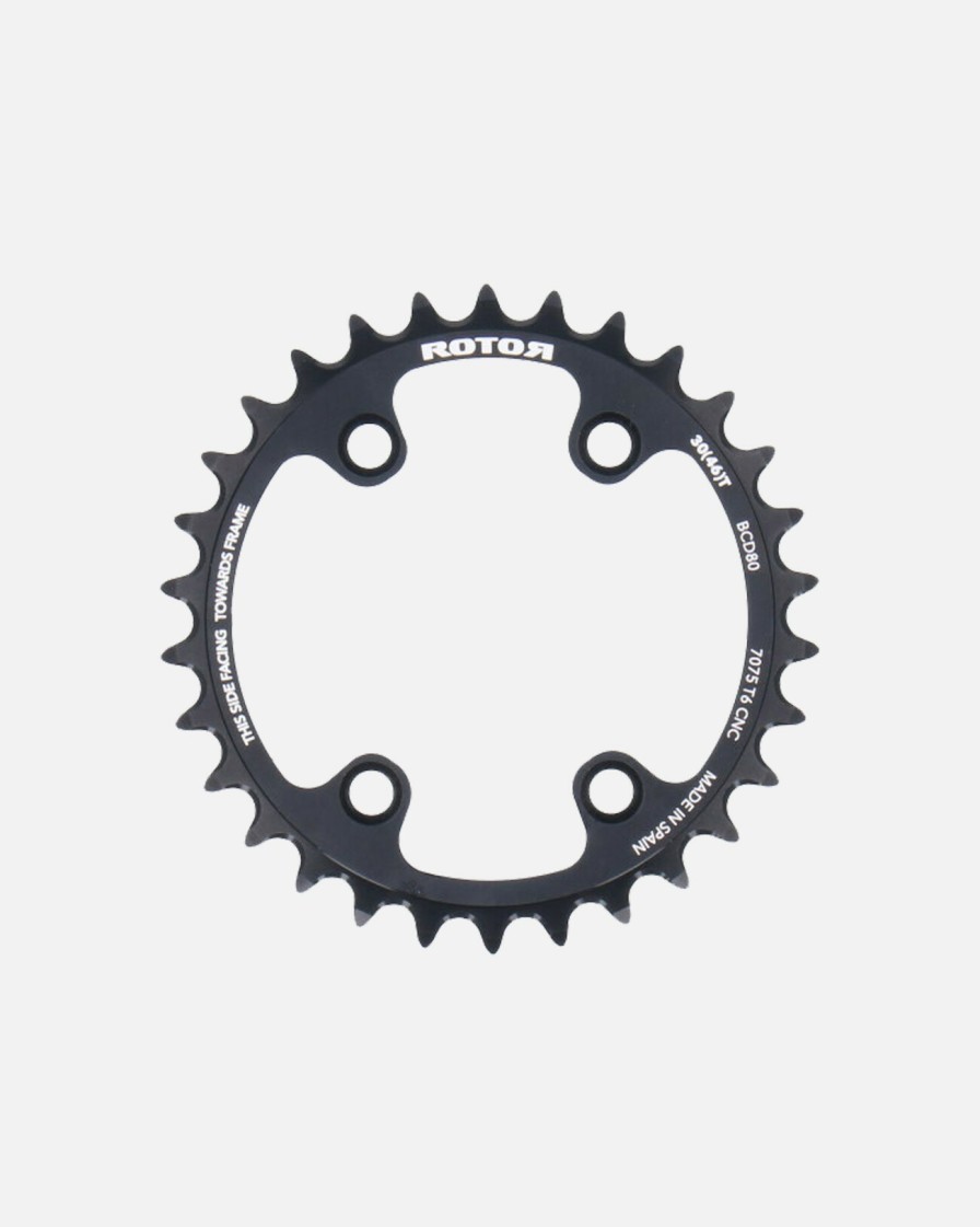 ROTOR Rotor Round Rings 2-Fach 80Mm 4-Loch 30Z Kettenblatt Innen | Canyon Ersatzteile